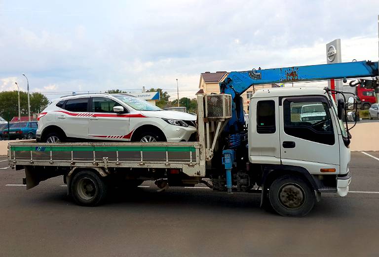 Транспортировать машину эвакуатором дешево из Тульской области в Шахты